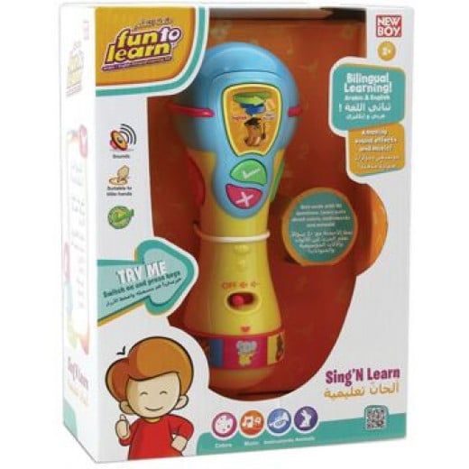 Fun To Learn Sing and Learn Microphone Toy