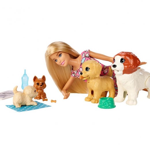 Barbie Doggy Daycare™ Doll & Pets