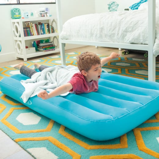 Intex Cozy Kids Airbed,  Blue Color, 88 cm x 157 cm x 18 cm