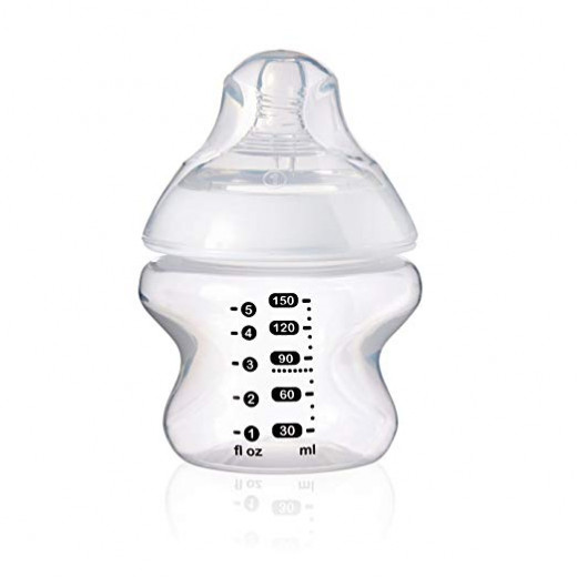 Tommee Tippee Closer to Nature Extra Slow Flow Bottle, 150 ml