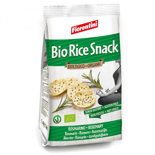 Fiorentini Organic Rice Snack Rosemary 40g