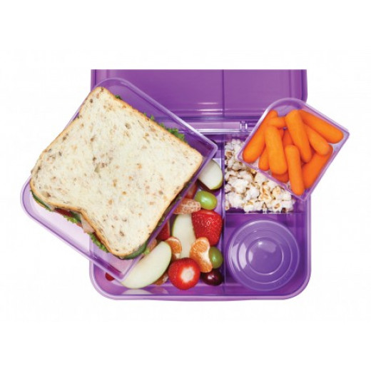 Sistema Bento Colored Lunch Box 1.65L - Purple