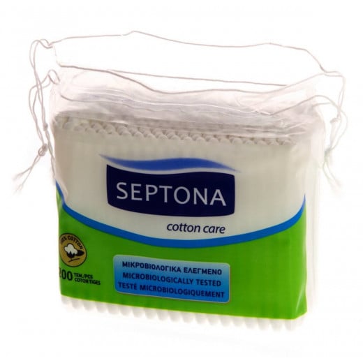 Septona 200 Cotton Buds in Plastic Bag