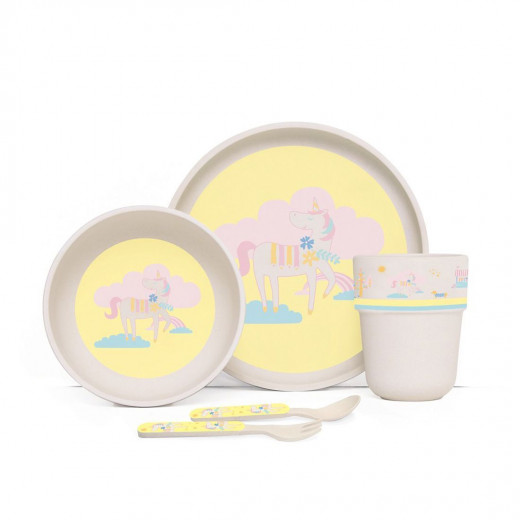 Penny Bamboo Meal Set with Cutlery, Park Life Design