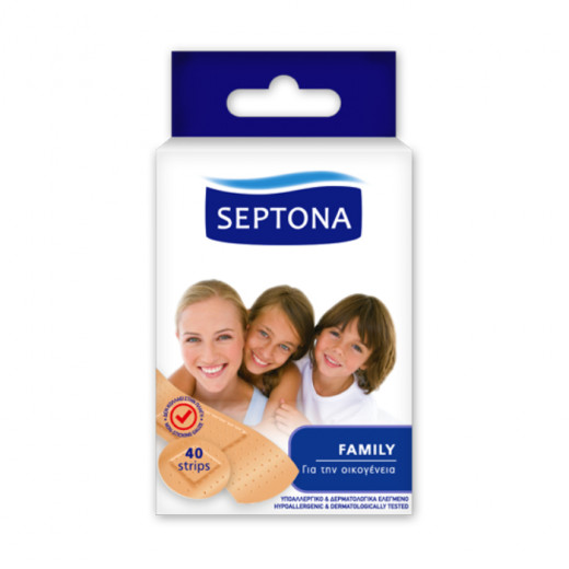 Septona Plasters Family, 40 Pieces