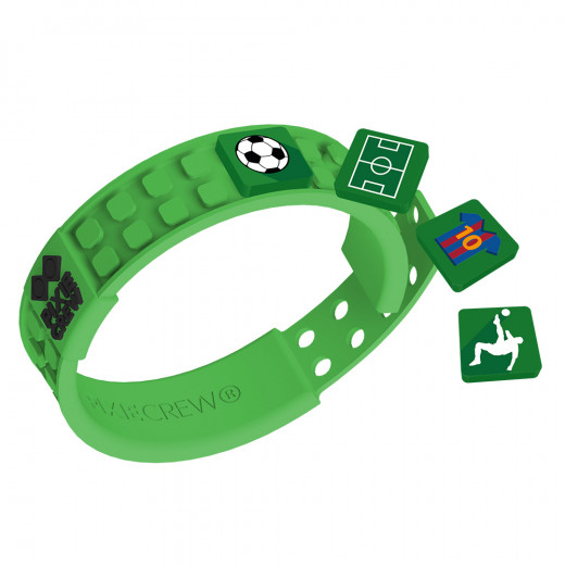 Pixie Friendship Wristband-Football/Green
