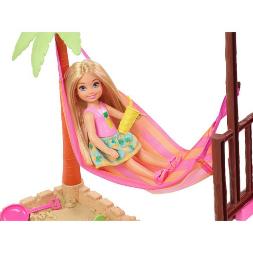 Barbie Chelsea doll and Tiki Hut play set