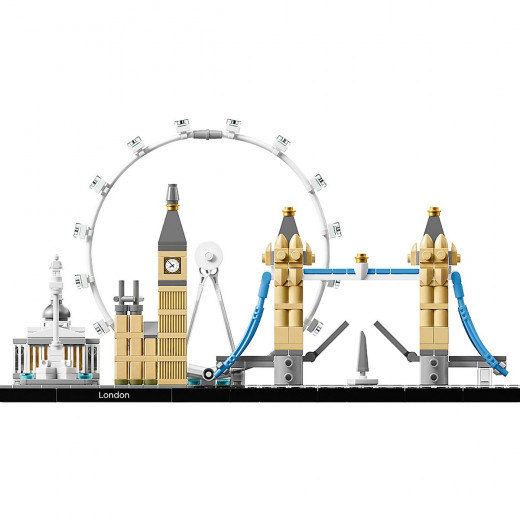 LEGO Architecture London Skyline Model Building Set, 460 pieces
