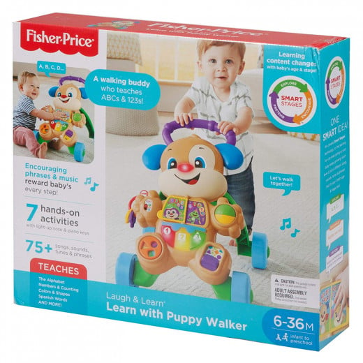 Fisher-Price Laugh & Learn Smart Stages Learn with Puppy Walker
