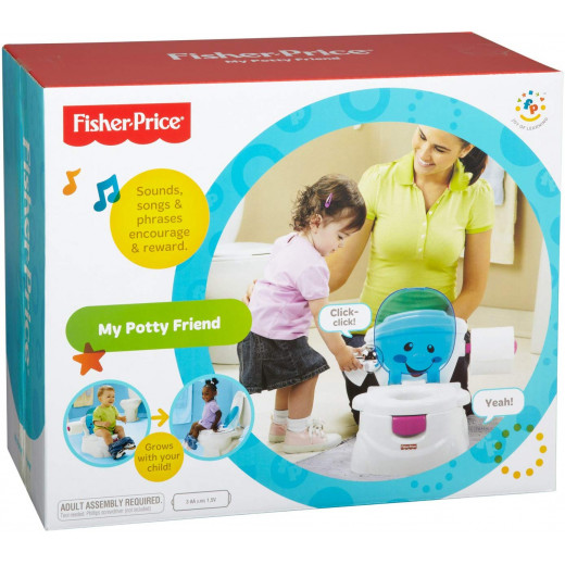 Fisher-Price My Potty Friend, Kids Toilet Training Seat with Sounds
