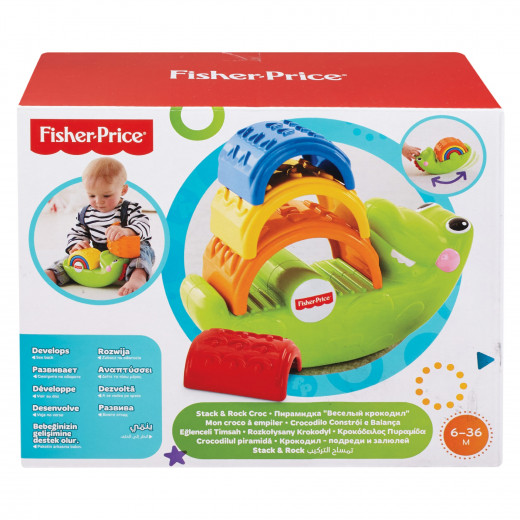 Fisher-Price Stack and Rock Crocodile