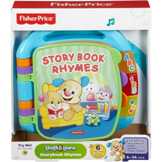 Fisher-Price Laugh and Learn Storybook Rhymes Book
