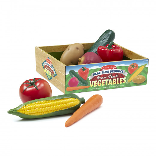 مجموعة اللعب لانتاج الخضروات من ميليسا آند دوج