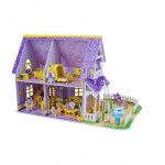 Melissa & Doug Pretty Purple Dollhouse 3D Puzzle