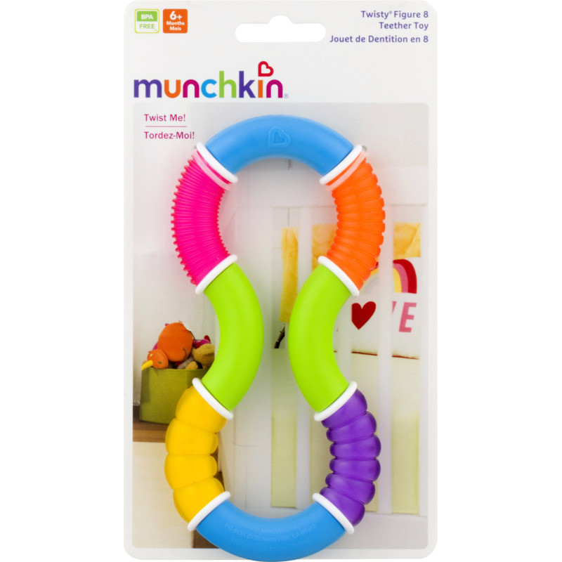 Munchkin Twisty Figure 8 Teether Toy | Munchkin | | Jordan-Amman