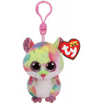 Ty Beanie Babies, Boos Rodney the Pink Hamster Boo Key Clip