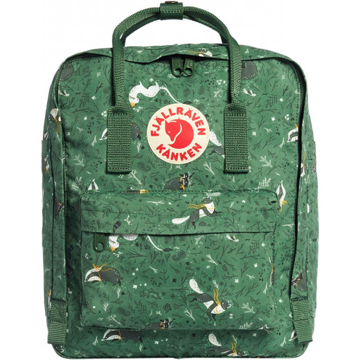Fjallraven - Kanken Art Special Edition Backpack for Everyday, Green Fable