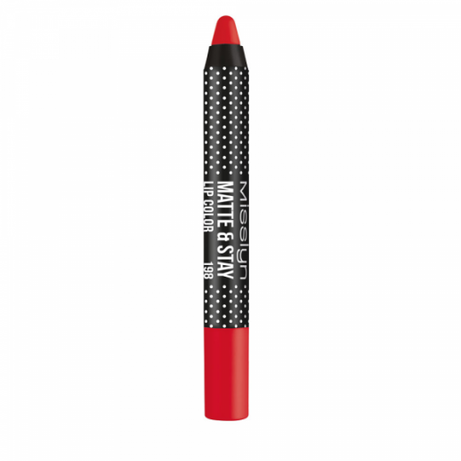 Misslyn Matte And Stay Amazing Powerful Lip Color, Number 198