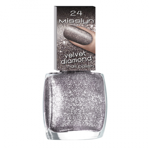 Misslyn Velvet Diamond Nail Polish No. 24 Elegance