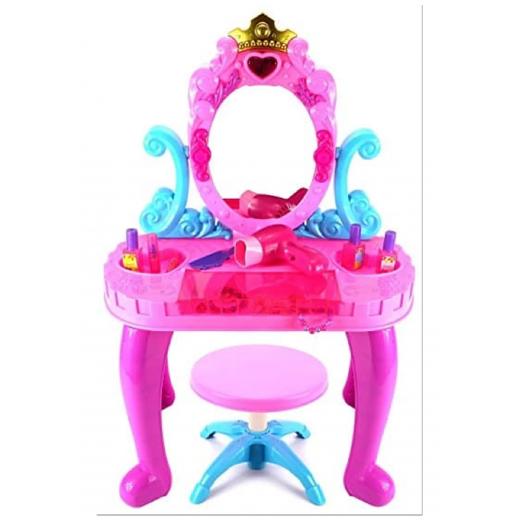 Children's dressing table with music and light