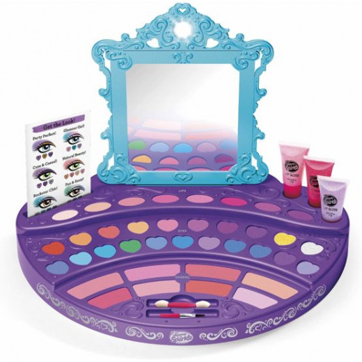 Cra-Z-Art Shimmer N Sparkle Ultimate Makeup Designer Lighted Mirror Table Top Vanity