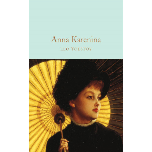 كتاب آنا كارنينا ، غلاف فني ، 1136 صفحة بان ماك