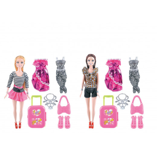 Barbie Color Reveal Totally Neon Fashions Doll and Accessories