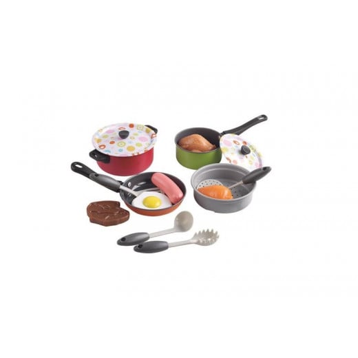 PlayGo Deco Collection - 15 PCS (Metal Cookware)