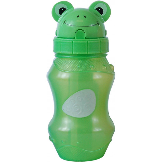 Zooey Flip Tops Water Bottle,Green 0.4 L