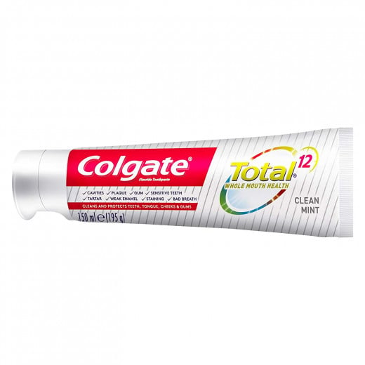 Colgate Total 12 Clean Mint Toothpaste, 150ml