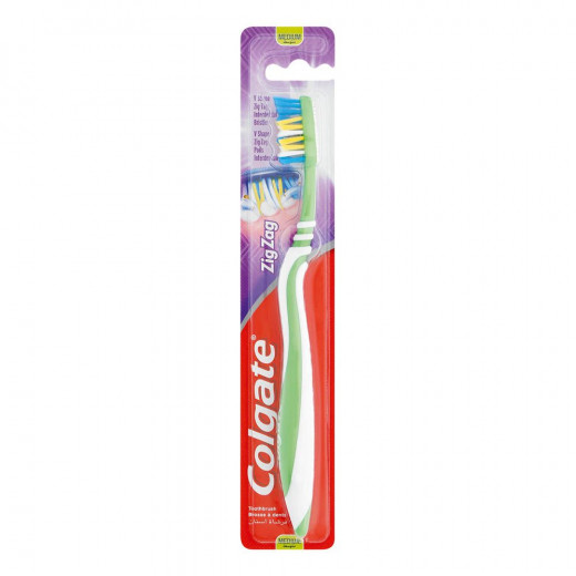 Colgate Zig Zag Medium Toothbrush, Assorted