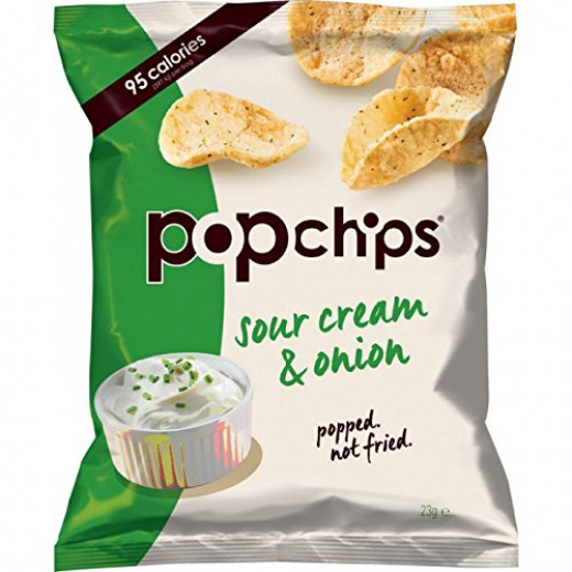 POP Chips Sour Cream & Onion Potato 23g
