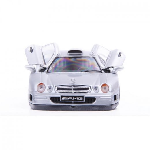 Maisto Mercedes-Benz Hard Top, Silver, 1/26 Scale Diecast Model Toy Car, Assorted