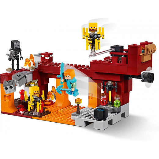 LEGO Minecraft The Blaze Bridge Construction Kit (372 pieces)