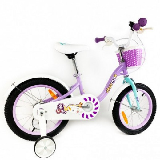 دراجة الأطفال الرياضية تشيبمانك , باللون البنفسجي من رويال بيبي