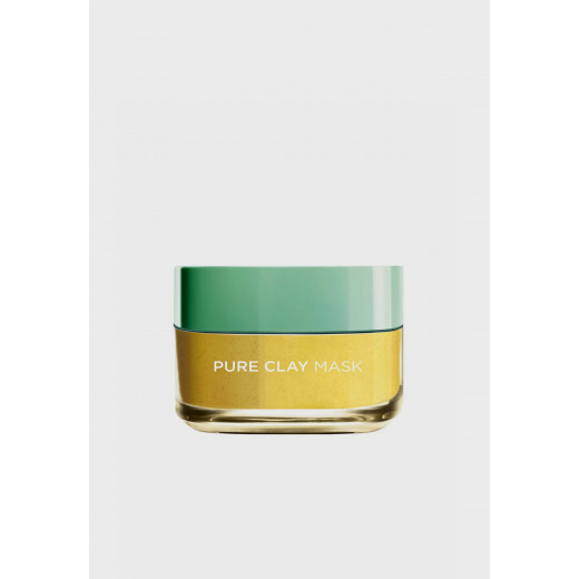 L'Oreal Paris Pure Clay & Lemon Extract Mask Box, 50 ml