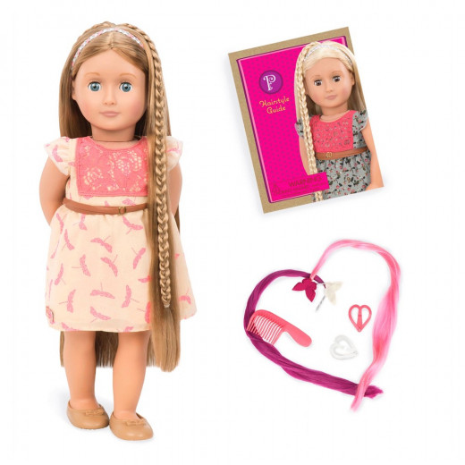 Our Generation Hairgrow Doll  Light Brown  Portia
