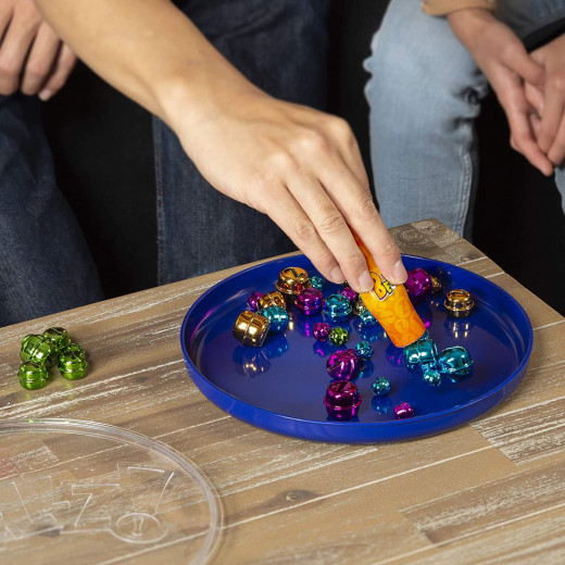 لعبة عائلة بيلز مع عصا مغناطيسية وأجراس ملونة