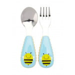 Skip Hop Zootensils Fork And Spoon - Bee