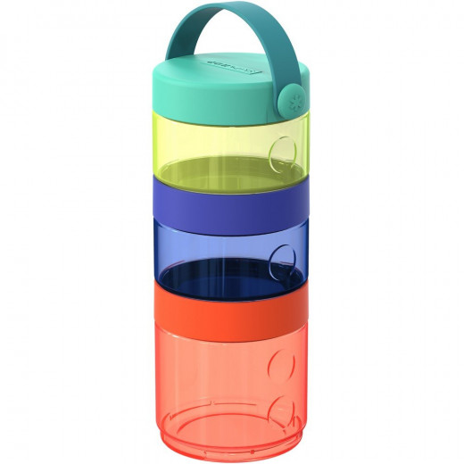 Skip Hop Grab and GO Formula to Food Container Set, Multi Colors