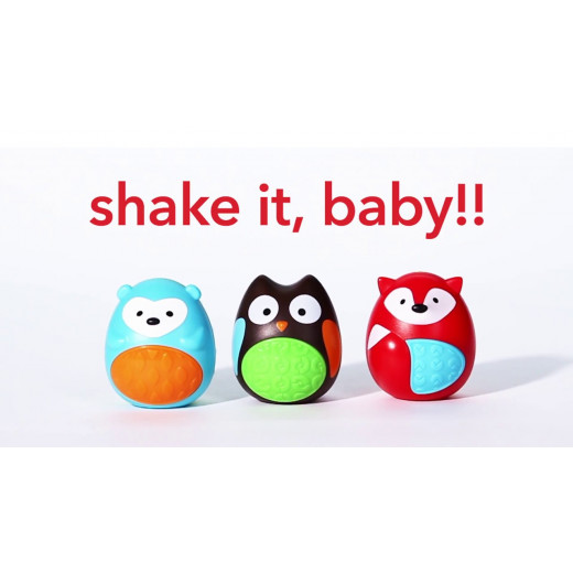 Skip Hop Baby Musical Toys: Explore & More Egg Shaker Trio, 3 Pieces