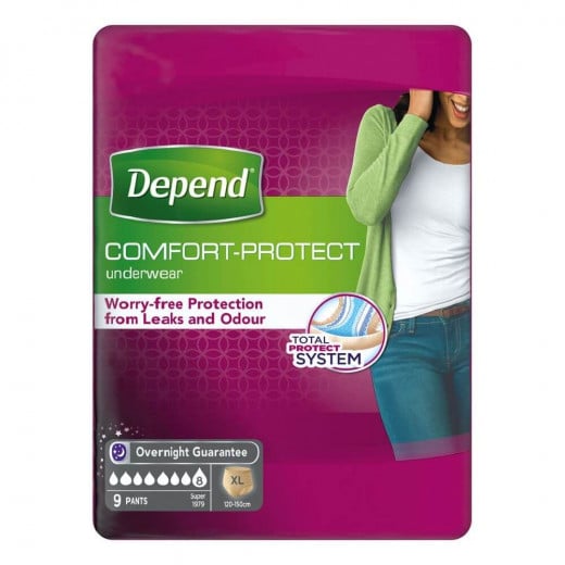 Depend Underwear Pnats For Women, XL
