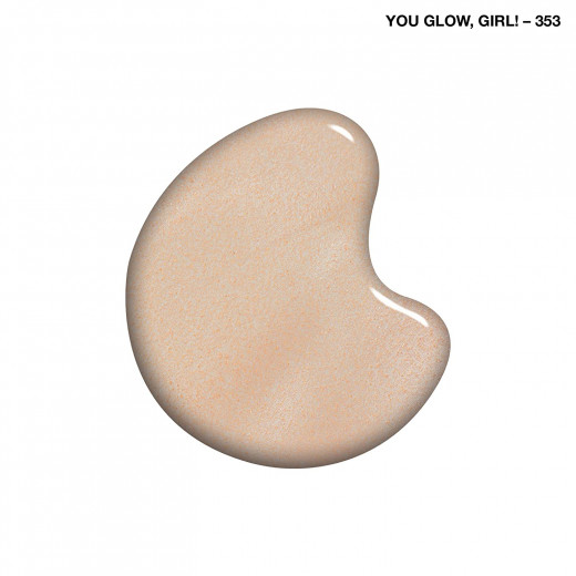 Sally Hansen Sally Hansen Complete Salon Manicure Nail Polish, You Glow Girl 353, 0.5 Fluid Ounce