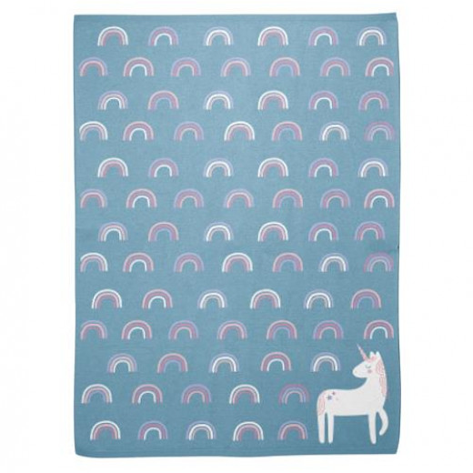 Stephen Joseph Knit Baby Blankets, Unicorn