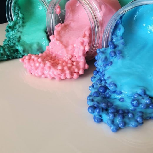 YIPPEE! Sensory Floam Slime by Natalie - Green