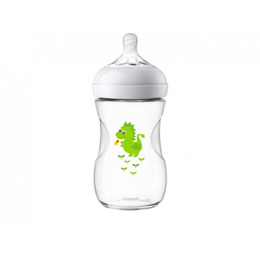Philips Avent Natural Baby Bottle 260 ml single, Dragon