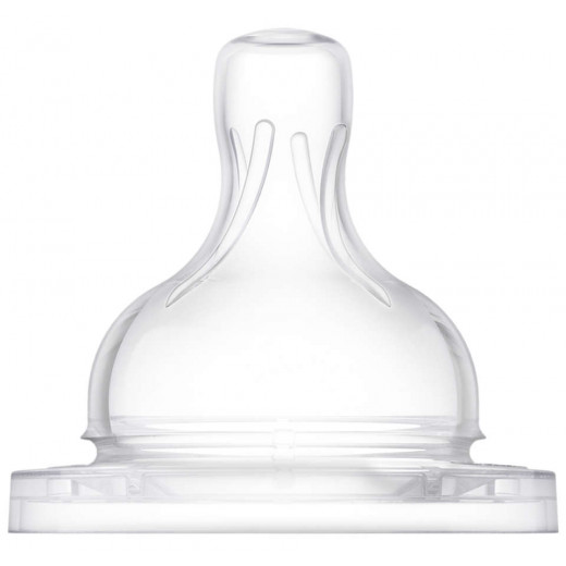 Avent Teat Silicone Var +3 months 2 Units