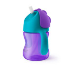 Philips Avent Straw Cups 200 ml, Purple