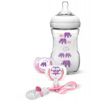 Philips Avent Elephant Design Gift Set, Girl