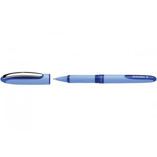 Schneider One Hybrid N Rollerball Pen, 0.5mm, Blue